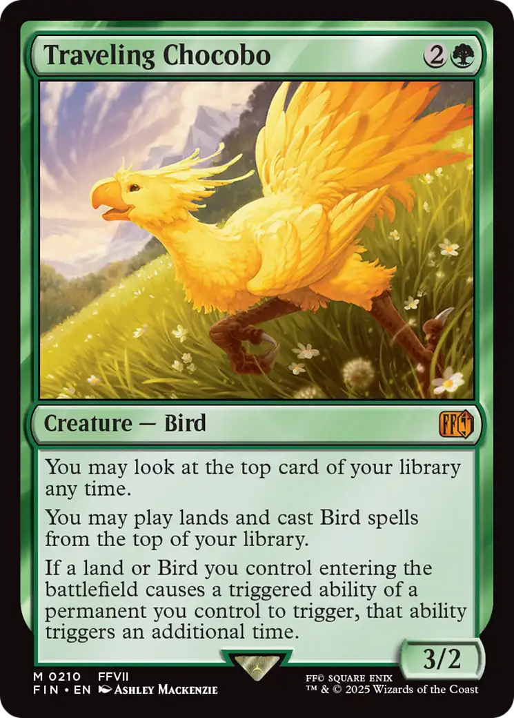 Traveling Chocobo - Foil