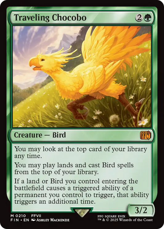 Traveling Chocobo - Foil