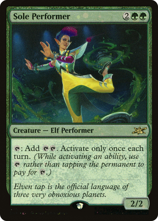 Sole Performer (440) - Galaxy Foil