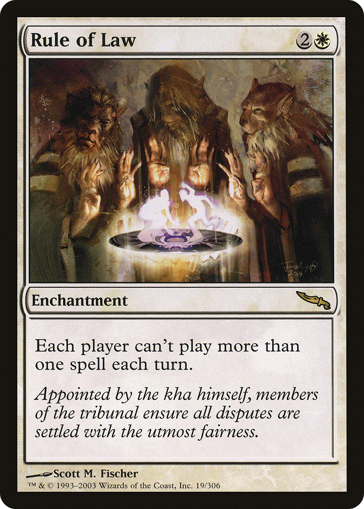 Rule of Law - Foil