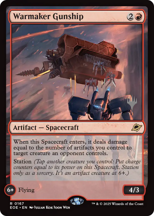 Warmaker Gunship (0167) (Promo Pack) - Foil