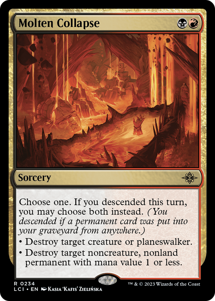 Molten Collapse - Foil