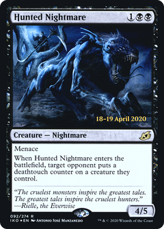 Hunted Nightmare (092) (Prerelease) - Foil