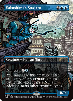 Sakashima's Student (2359) (Borderless) (SLD) - Foil