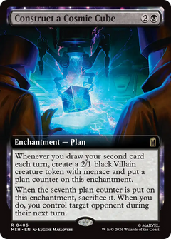Construct a Cosmic Cube (0406) (Extended Art) (MSH)