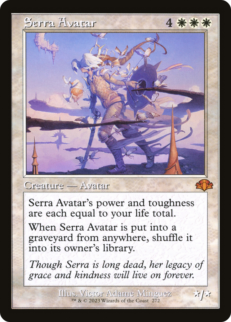 Serra Avatar (272) (Retro Frame) - Foil