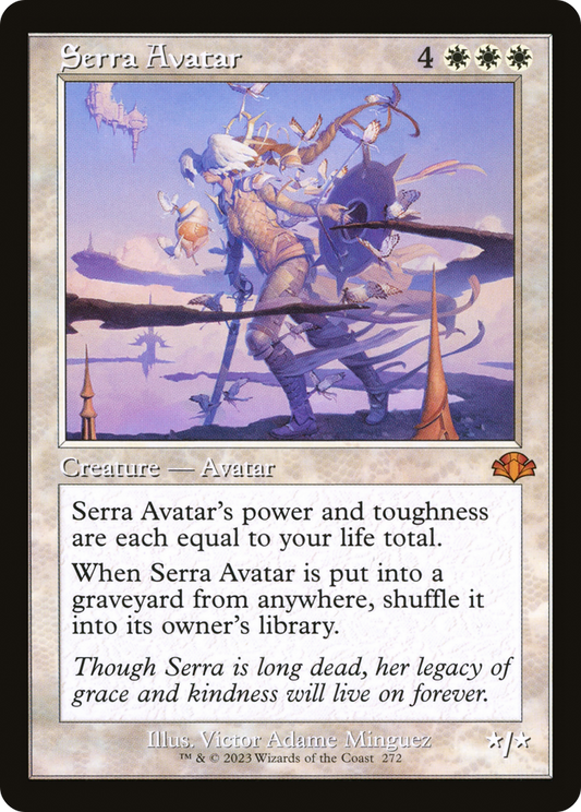 Serra Avatar (272) (Retro Frame) - Foil