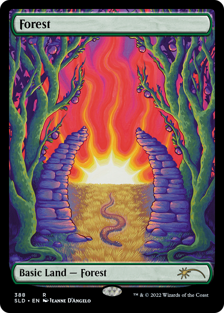 Forest (388) (Textless) - Foil