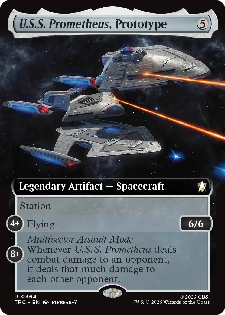 U.S.S. Prometheus, Prototype (0364) (Extended Art) (TRC)