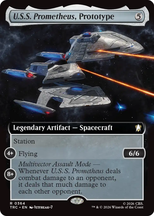U.S.S. Prometheus, Prototype (0364) (Extended Art) (TRC)