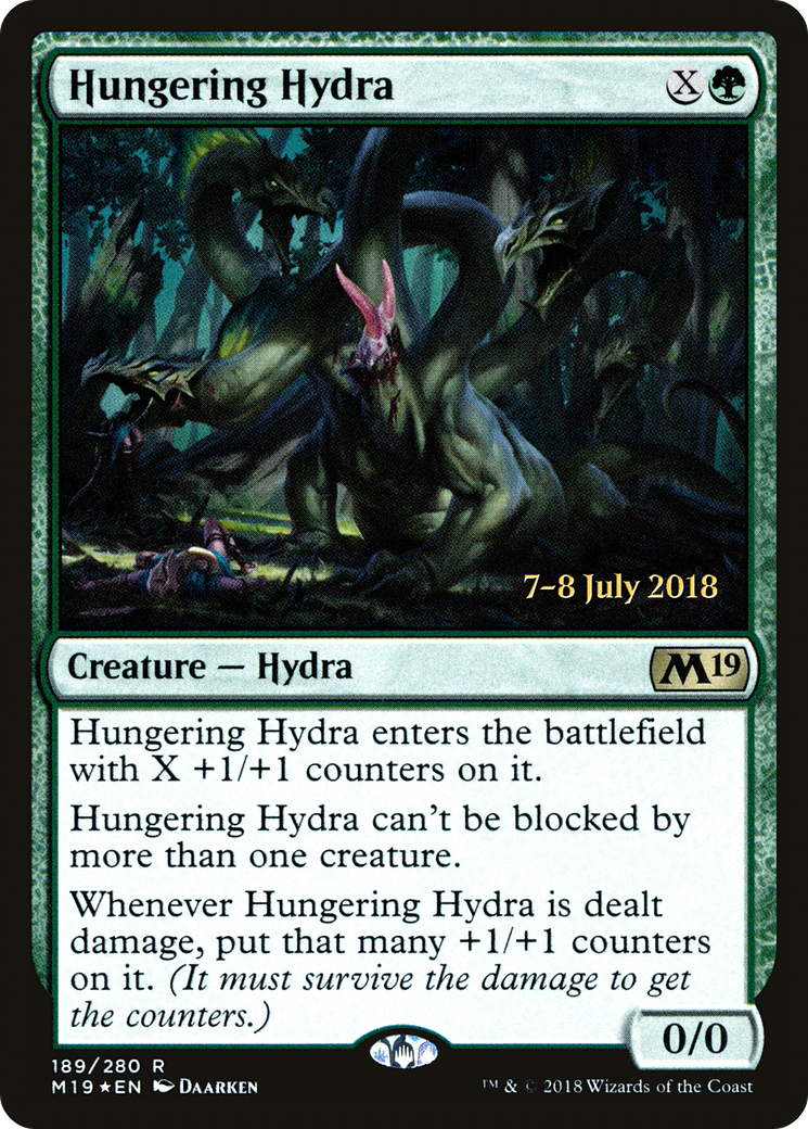 Hungering Hydra (189) (Prerelease) - Foil
