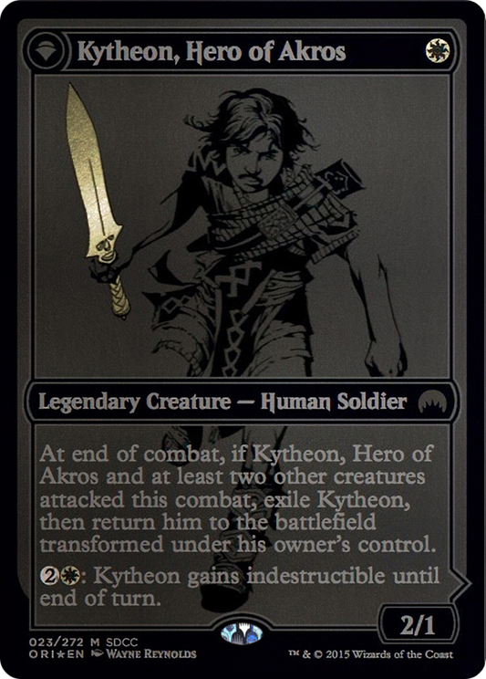 Kytheon, Hero of Akros // Gideon, Battle-Forged (023) (SDCC 2015) (PS15) - Foil