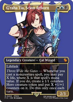 G'raha Tia, Scion Reborn (0203) (Borderless)