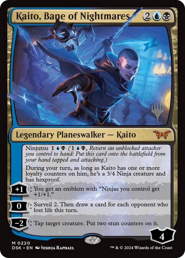Kaito, Bane of Nightmares (0220) (Promo Pack) - Foil