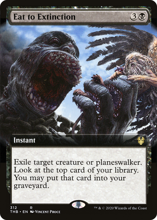 Eat to Extinction (312) (Extended Art)