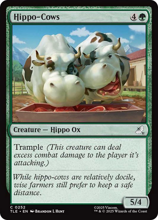 Hippo-Cows - Foil tle