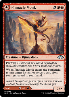 Pinnacle Monk // Mystic Peak (MH3) - Foil