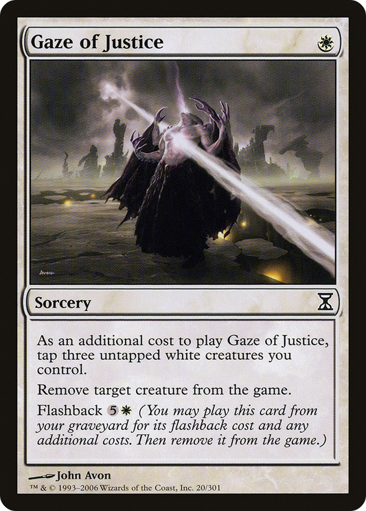Gaze of Justice - Foil