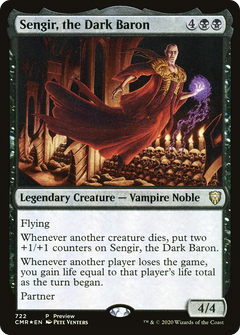 Sengir, the Dark Baron (722) (Preview) - Foil