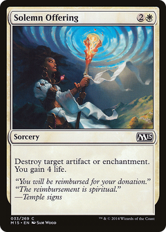 Solemn Offering - Foil