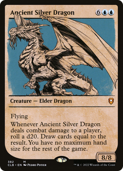 Ancient Silver Dragon (382) (Showcase) - Foil