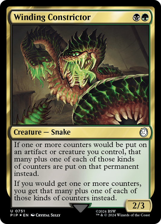 Winding Constrictor (0751) - Surge Foil