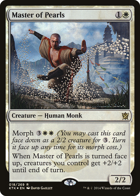 Master of Pearls (018) (Prerelease) - Foil