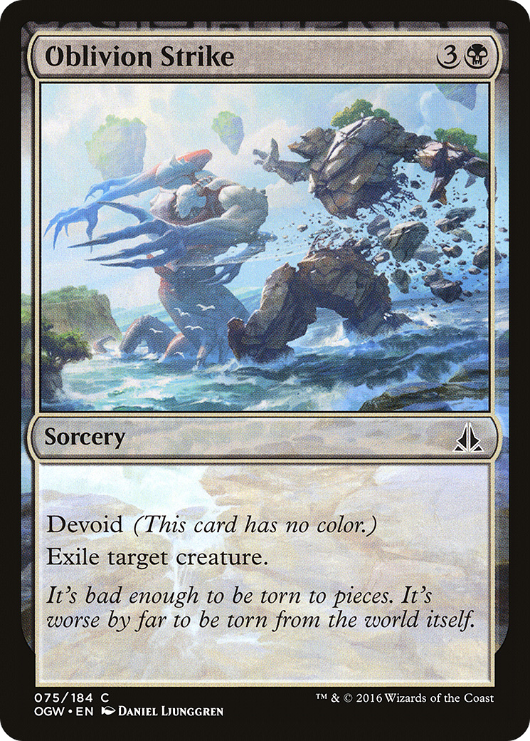Oblivion Strike - Foil