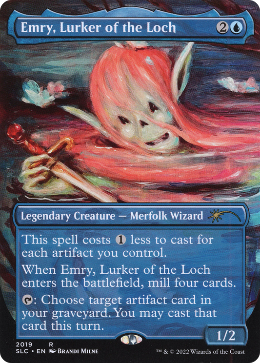 Emry, Lurker of the Loch (2019) (Borderless) - Foil