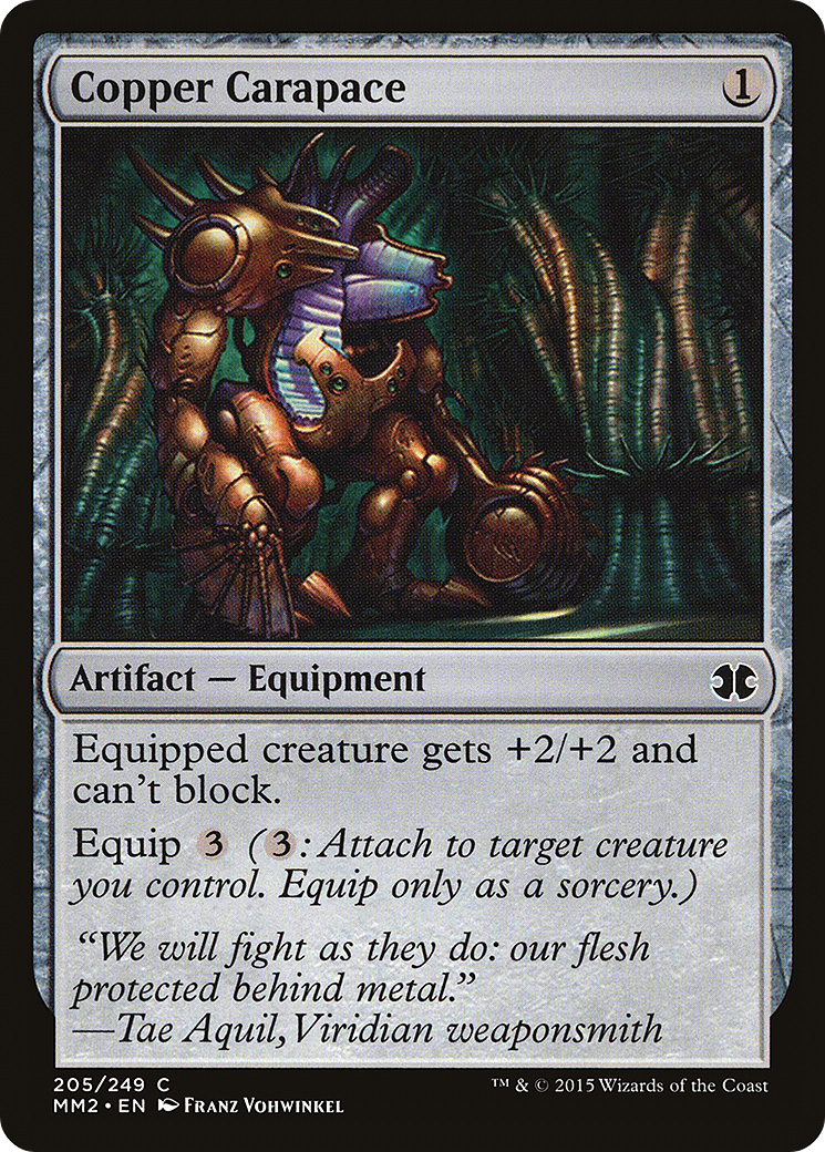 Copper Carapace - Foil