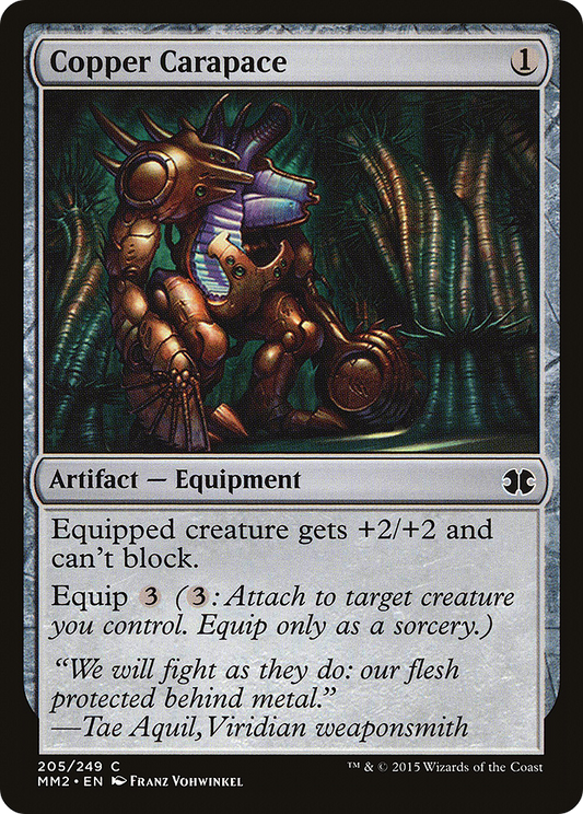 Copper Carapace - Foil