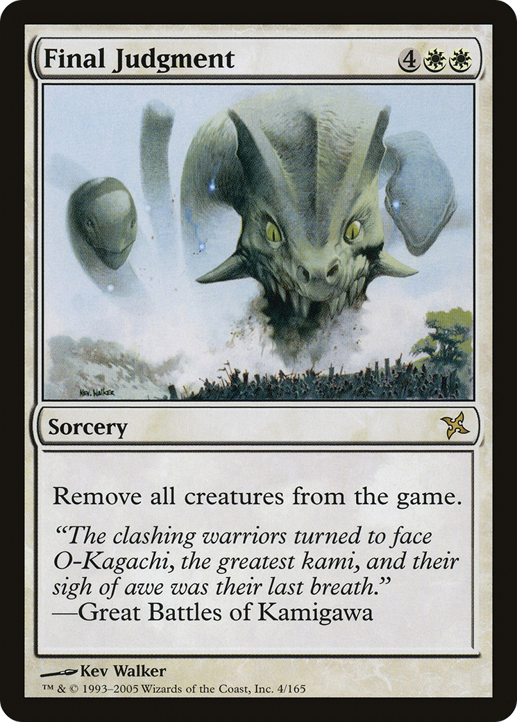 Final Judgment - Foil