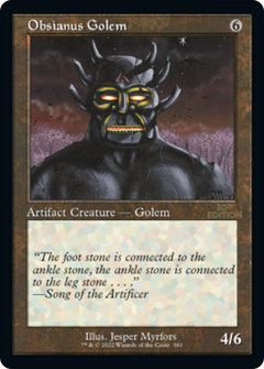Obsianus Golem (Retro Frame)