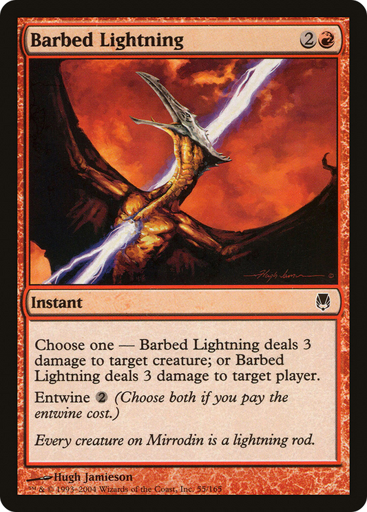 Barbed Lightning - Foil