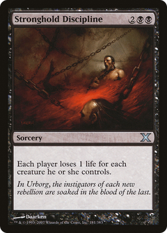Stronghold Discipline - Foil