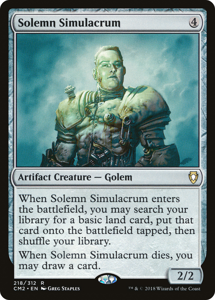 Solemn Simulacrum (218)