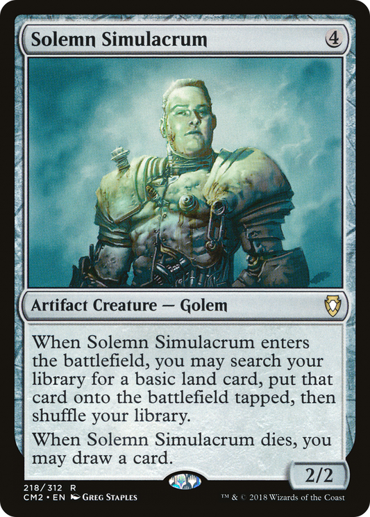 Solemn Simulacrum (218)