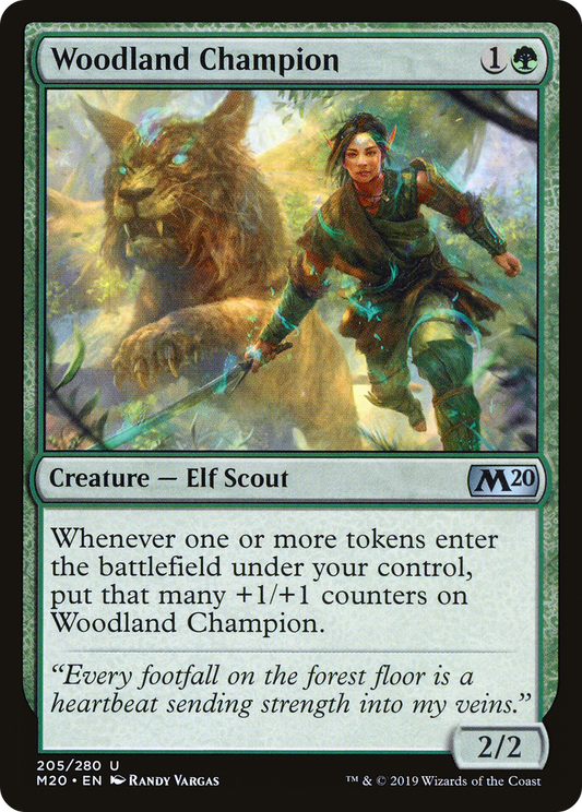 Woodland Champion - Foil