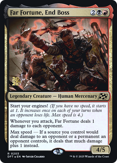 Far Fortune, End Boss (0203) (Prerelease) - Foil