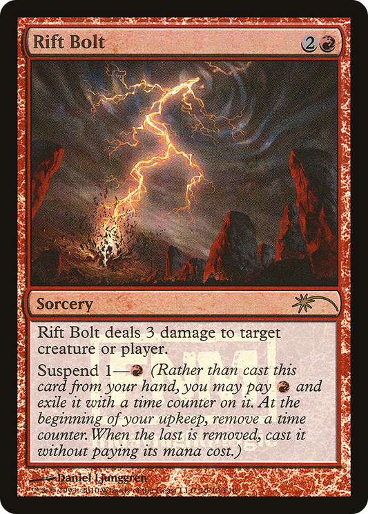 Rift Bolt (010) (FNM) - Foil