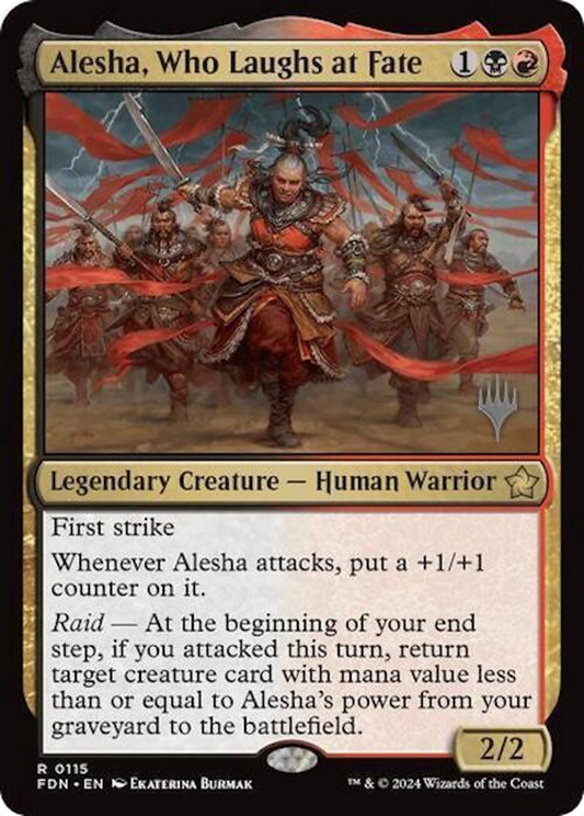 Alesha, Who Laughs at Fate (0115) (Promo Pack)