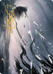 Shadow Prophecy (25/81) Art Card (ADMU) - Gold-Stamped Signature