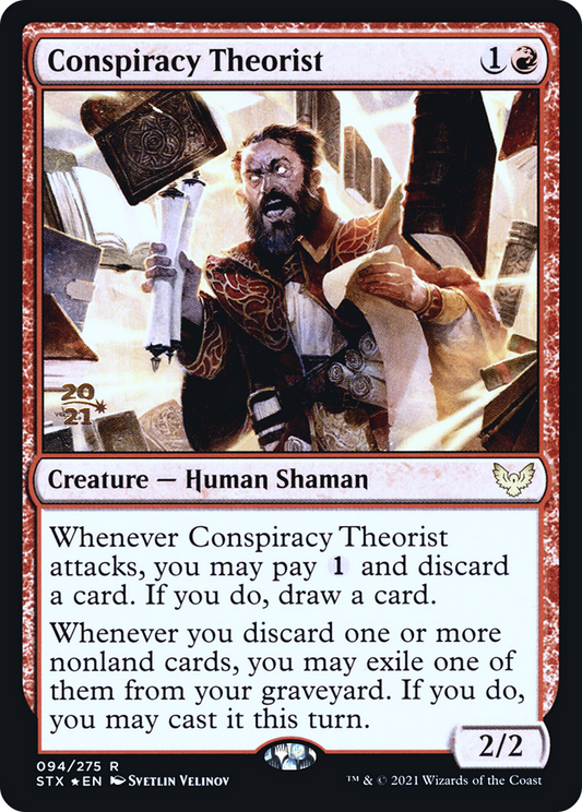 Conspiracy Theorist (094) (Prerelease) - Foil