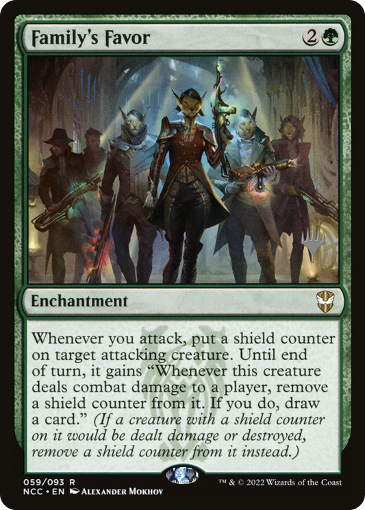 Family's Favor (059) (Promo Pack) - Foil