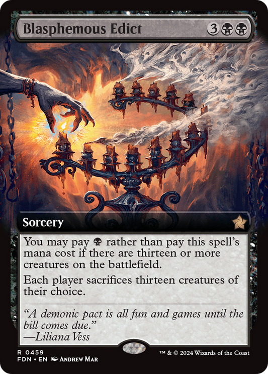 Blasphemous Edict (0459) (Extended Art)