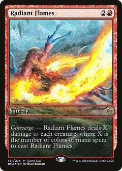 Radiant Flames (151) (Game Day) - Foil
