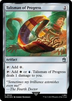 Talisman of Progress (0844) - Surge Foil