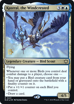 Kastral, the Windcrested (0221) (Prerelease) - Foil
