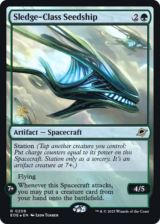 Sledge-Class Seedship (0208) (Prerelease) - Foil