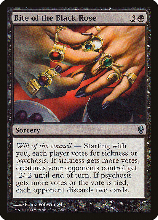 Bite of the Black Rose - Foil